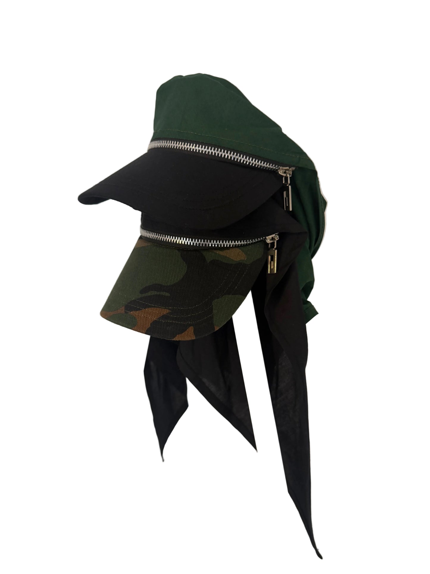 2 in 1 scarf hat