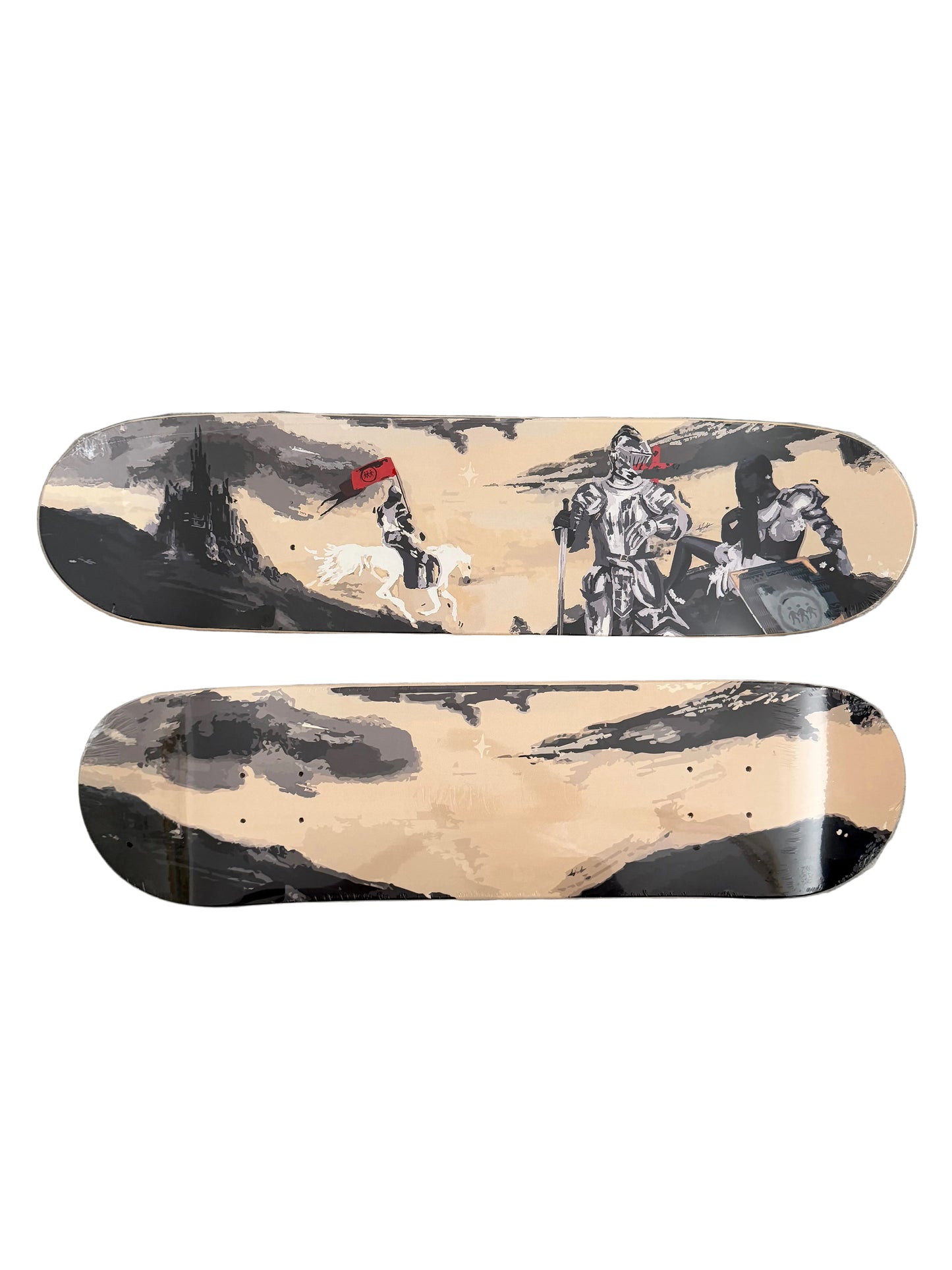 Skate deck collaboration with NK